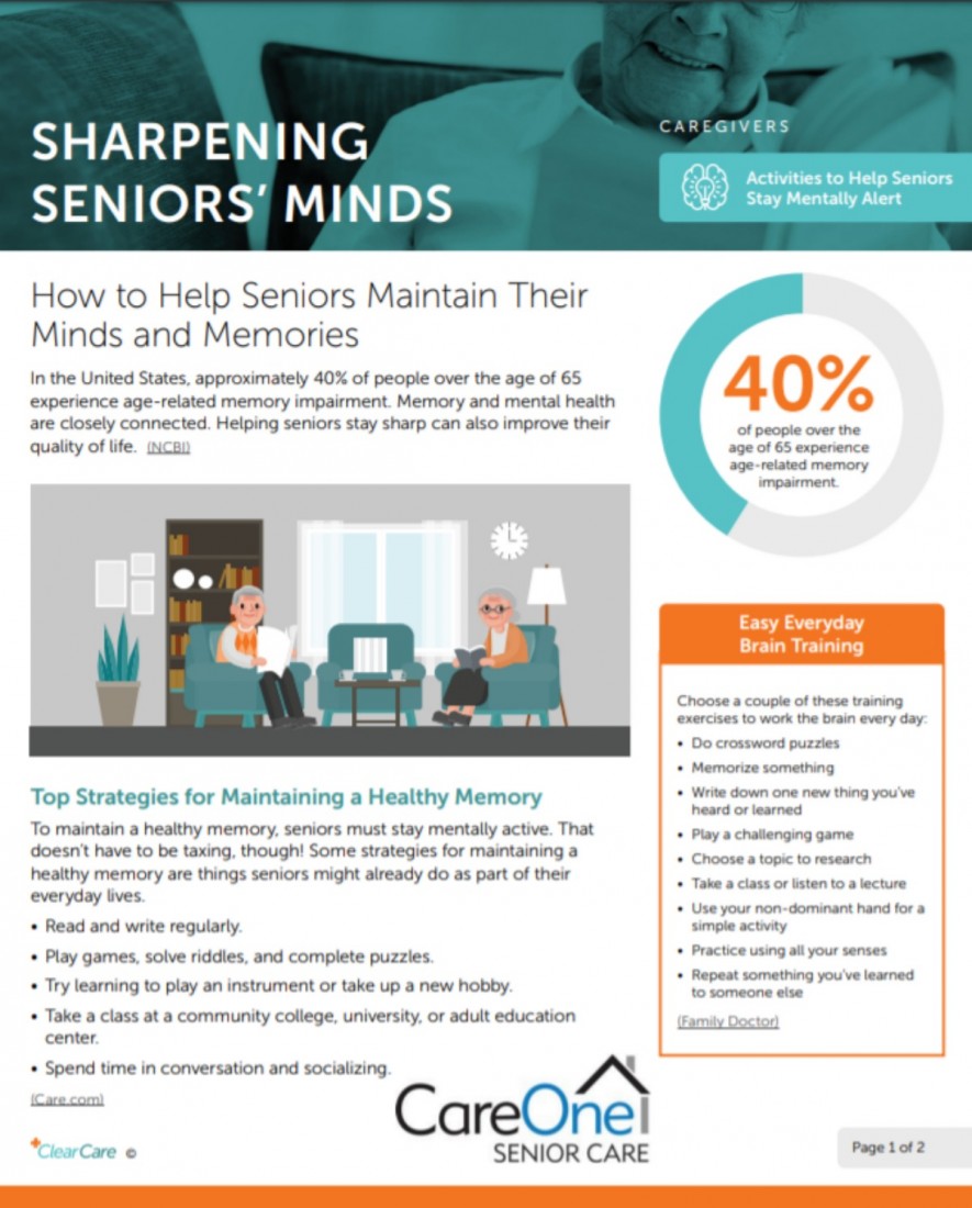 SHARPENING SENIORS’ MINDS - Southeast Michigan Home Care Blog Posts | CareOne Senior Care - LARGE__PDF__2020-01-07_1454